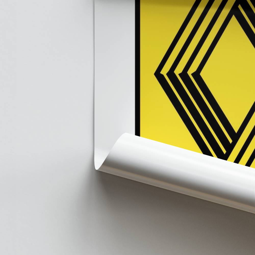Ikonisches Renault-Poster