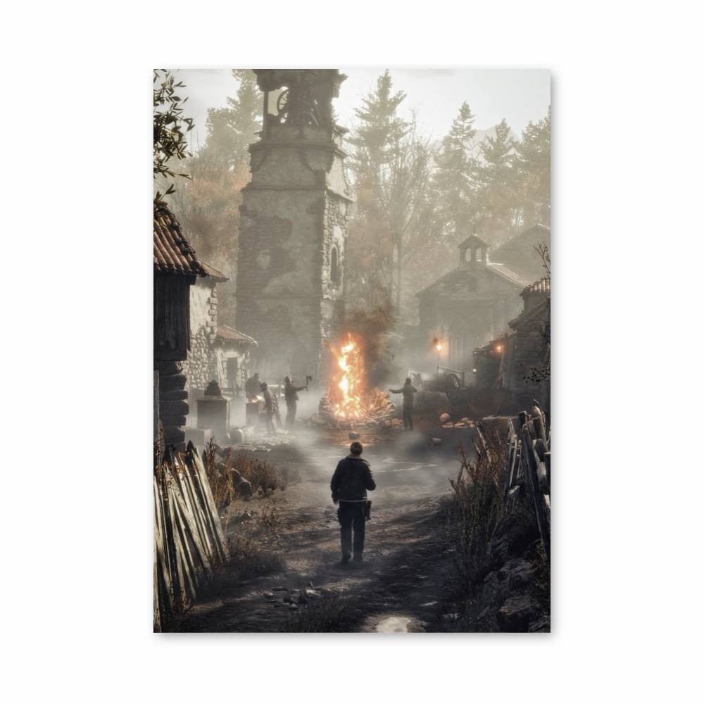 Poster Village Hanté