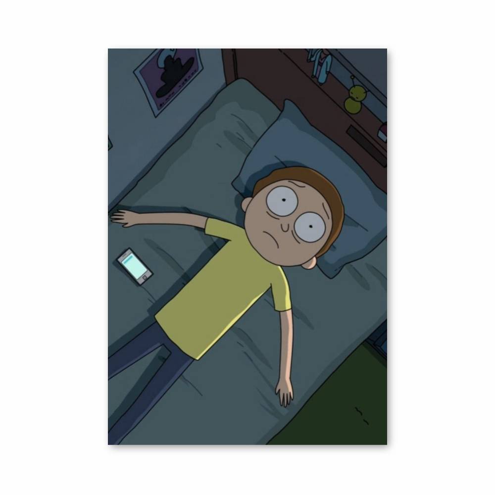 Poster Morty Réfléchissant