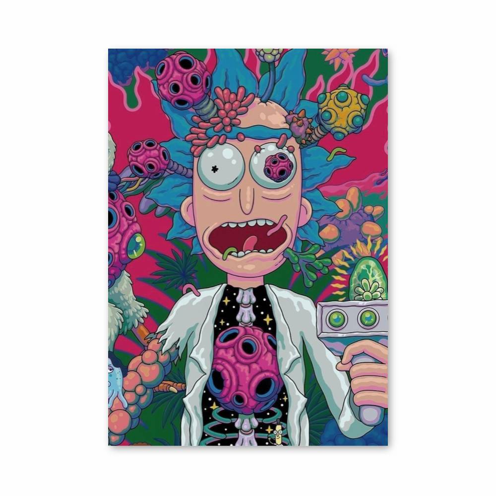 Poster Psychedelic Scientist