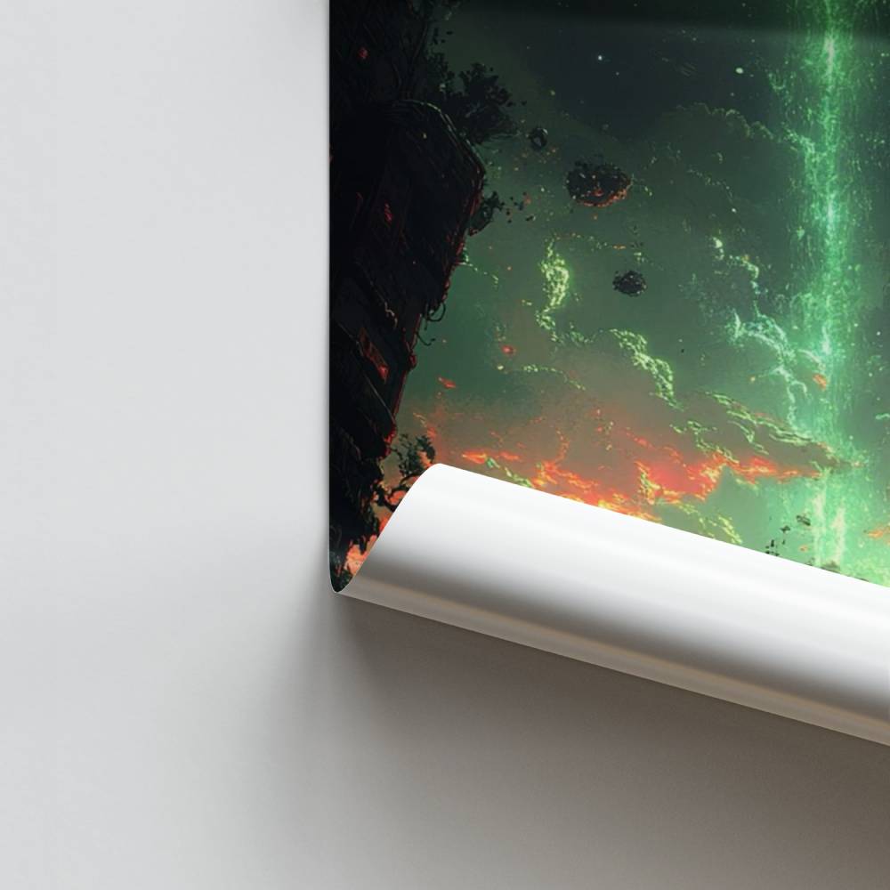 Poster mit paralleler Dimension