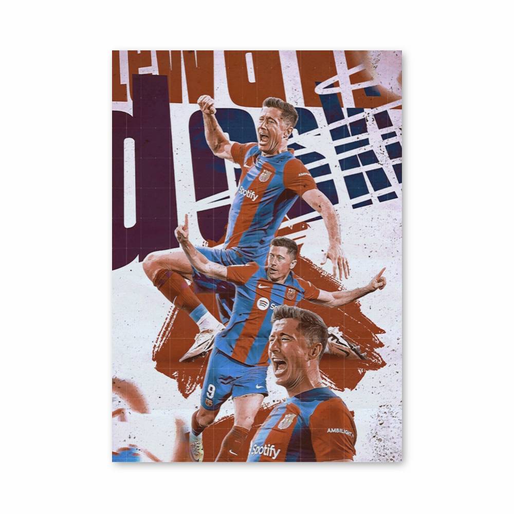 Poster Dynamique Football