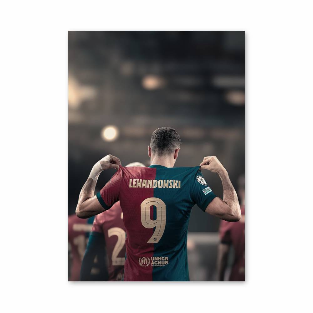 Poster Attaquant Étoile