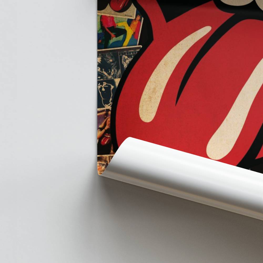 Poster Ikonische Zunge