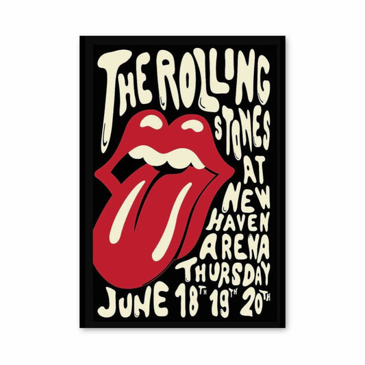 Poster Rolling Stones New Haven