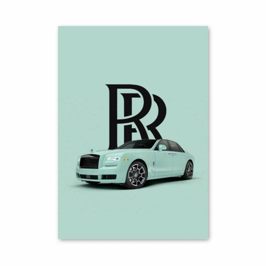 Poster Élégance Mint