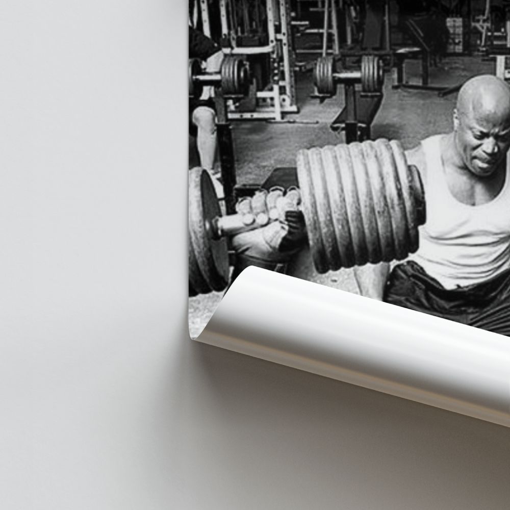Ronnie Coleman Hantel-Poster