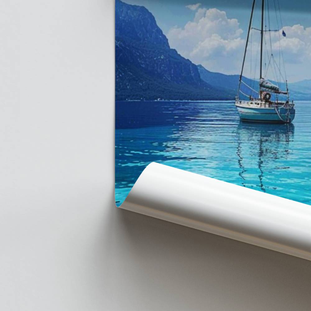 Poster der maritimen Gelassenheit