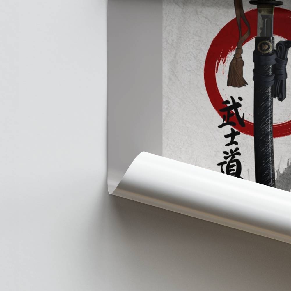 Poster Weg der Samurai