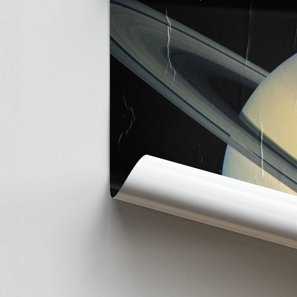 Poster Saturn Rétro