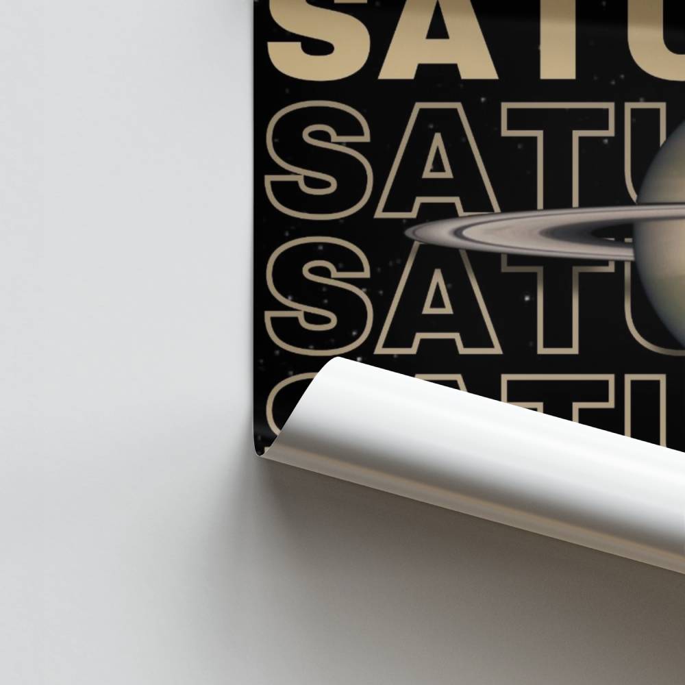 Saturn-Stern-Poster
