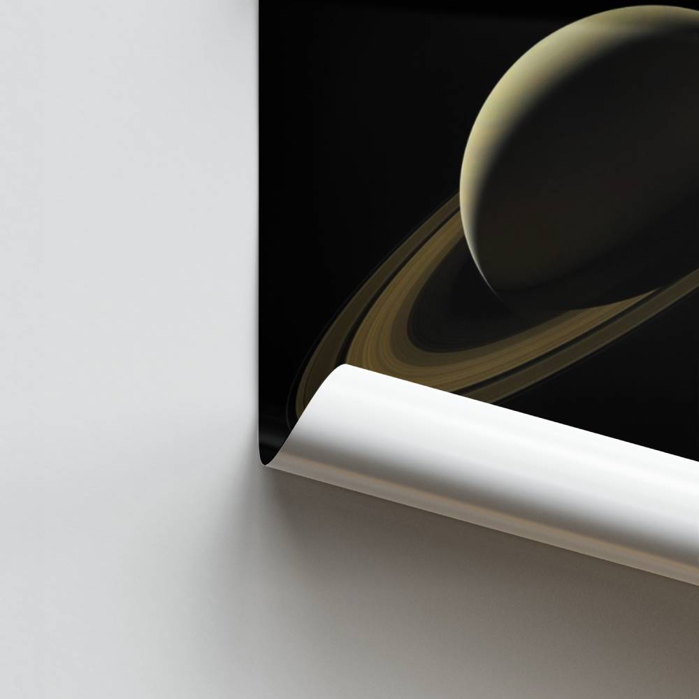 Mystisches Saturn-Poster