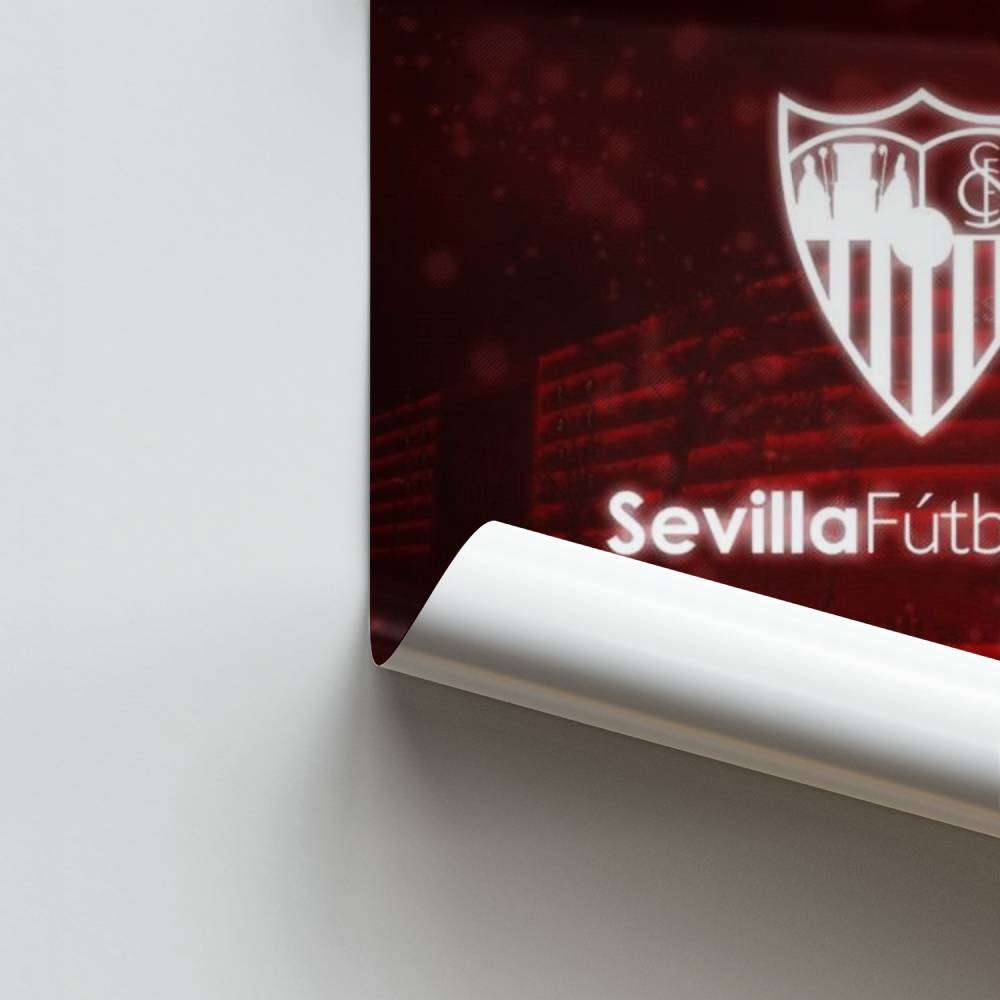 Poster Sevilla Fútbol Club Leidenschaft