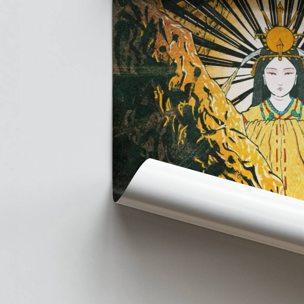 Göttliches Glühen-Poster