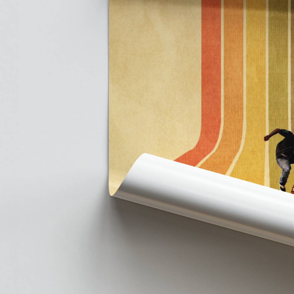 Skateboard-Poster
