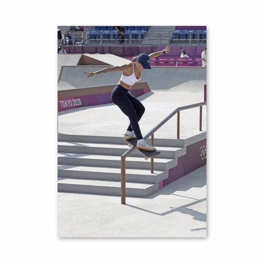 Poster Skater Élan