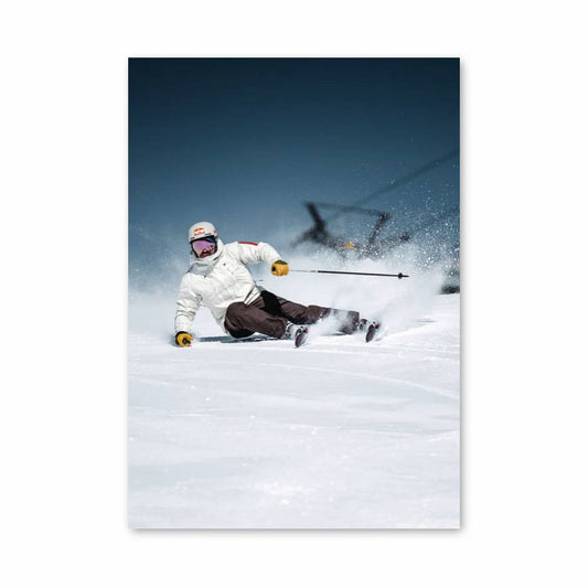 Poster Descente Glacée