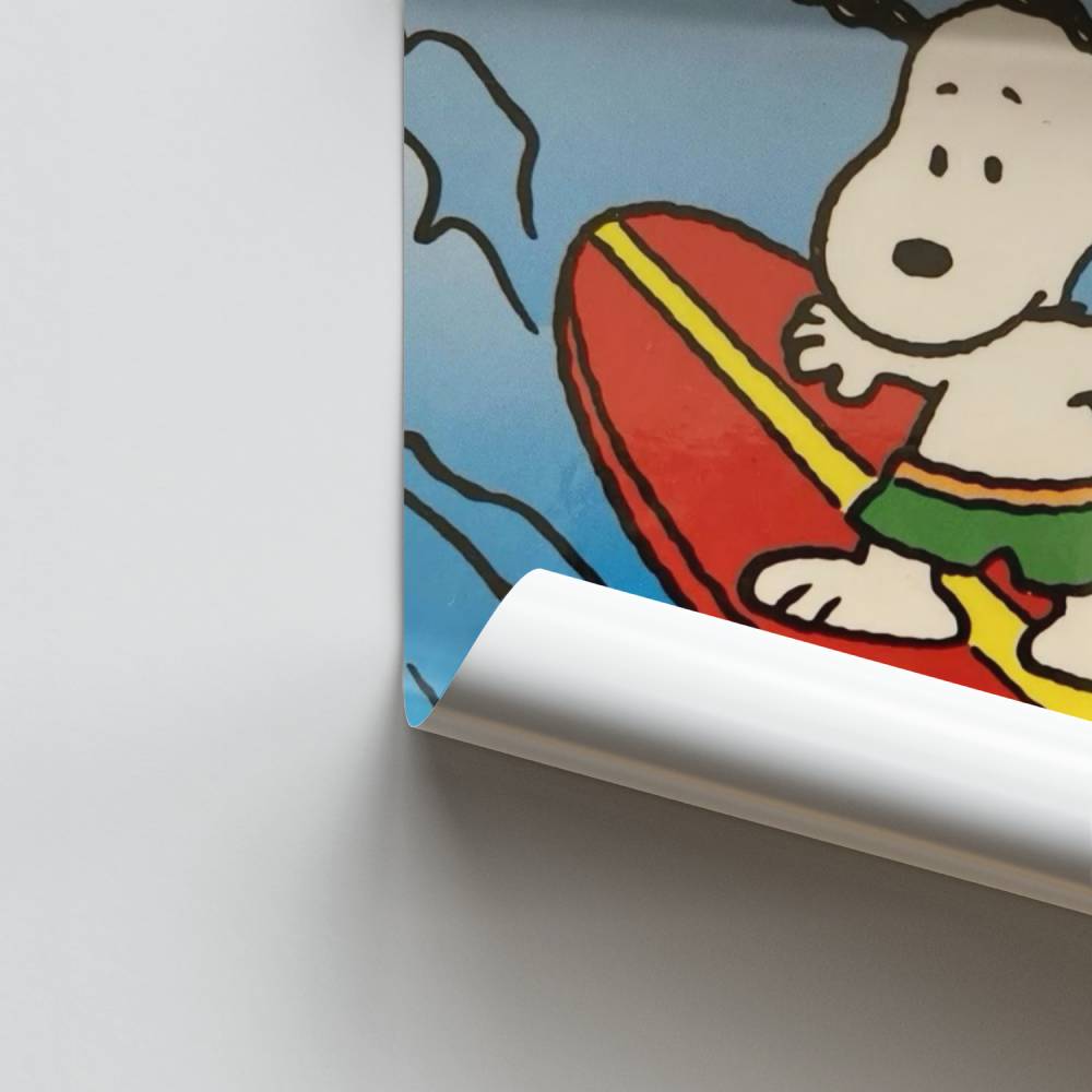 Beagle-Surfer-Poster