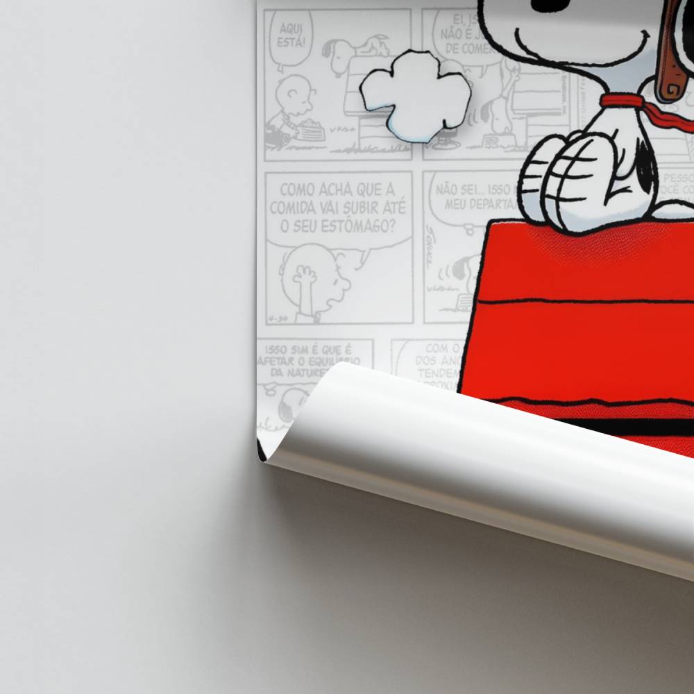 Poster Snoopy Aviator