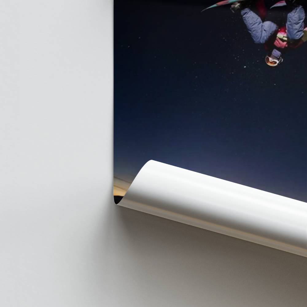 Snowboard-Star-Poster