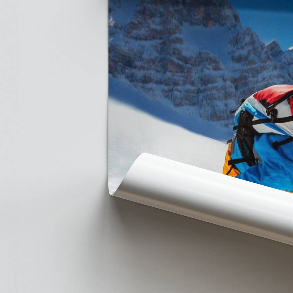 Poster Snowboard Escape