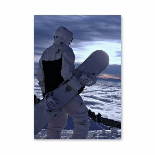 Poster Horizon Glacier