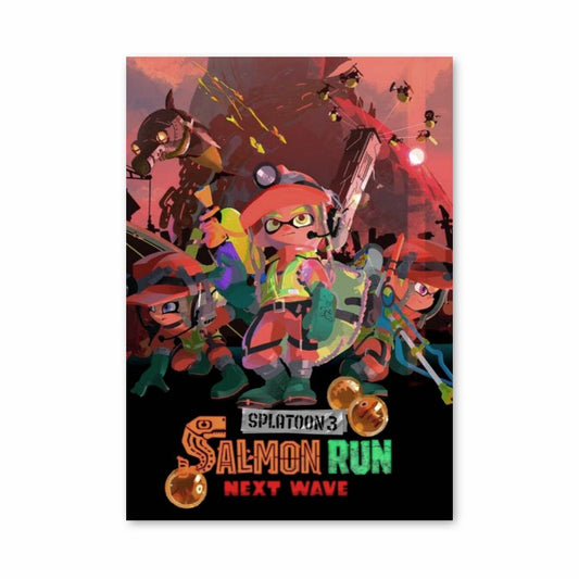 Poster Salmon Run Next Wave