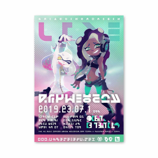 Poster Splatoon Groove