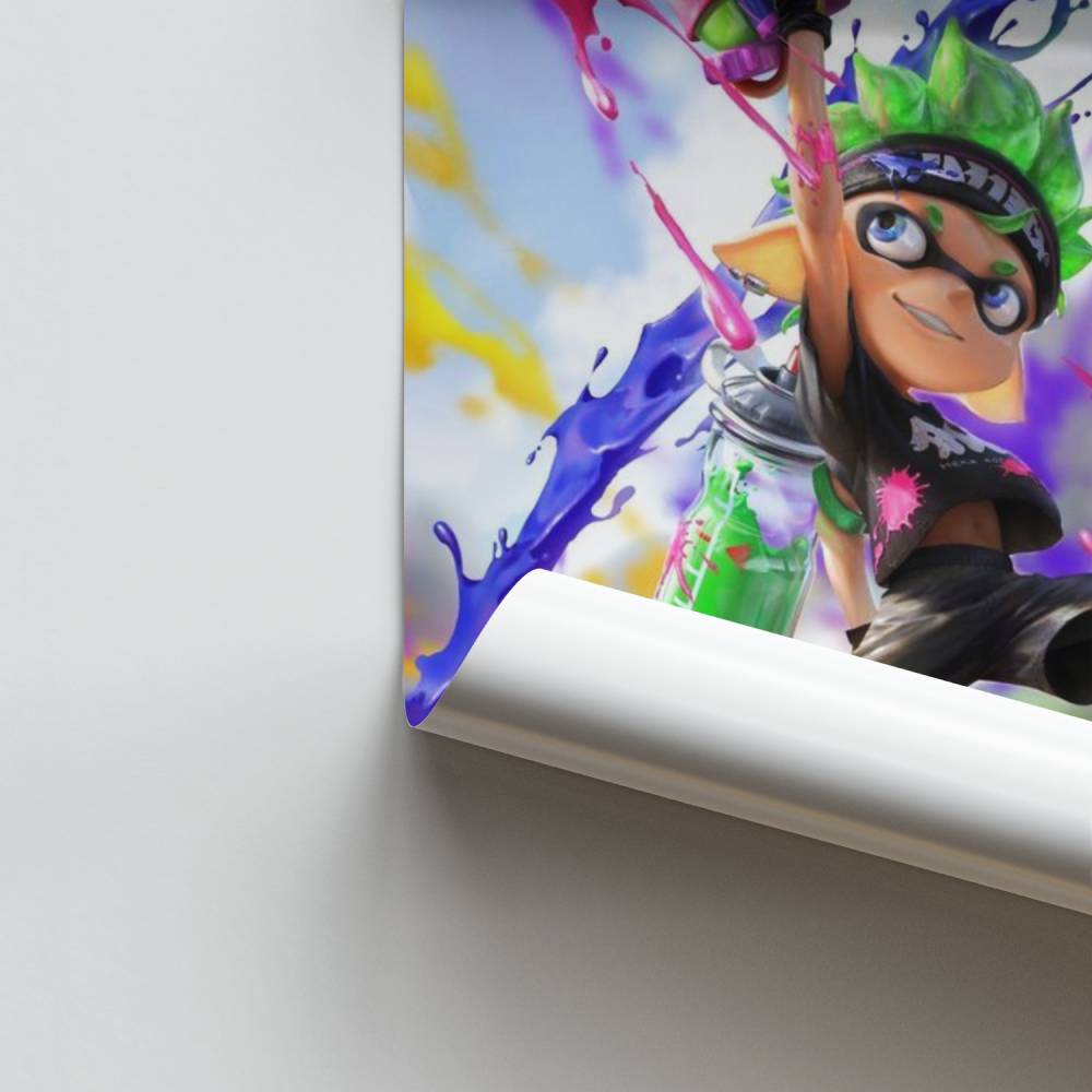 Poster Splash Attack