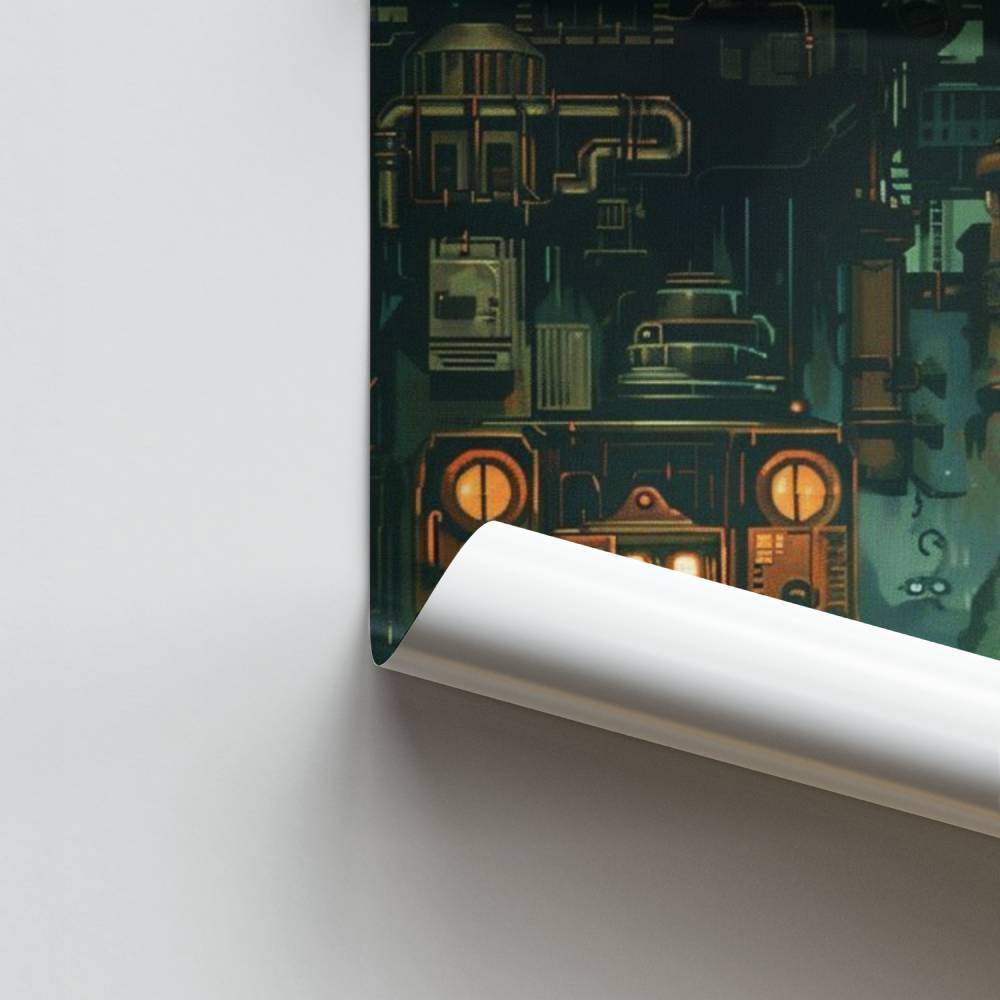 Poster Mechanische Fantasie