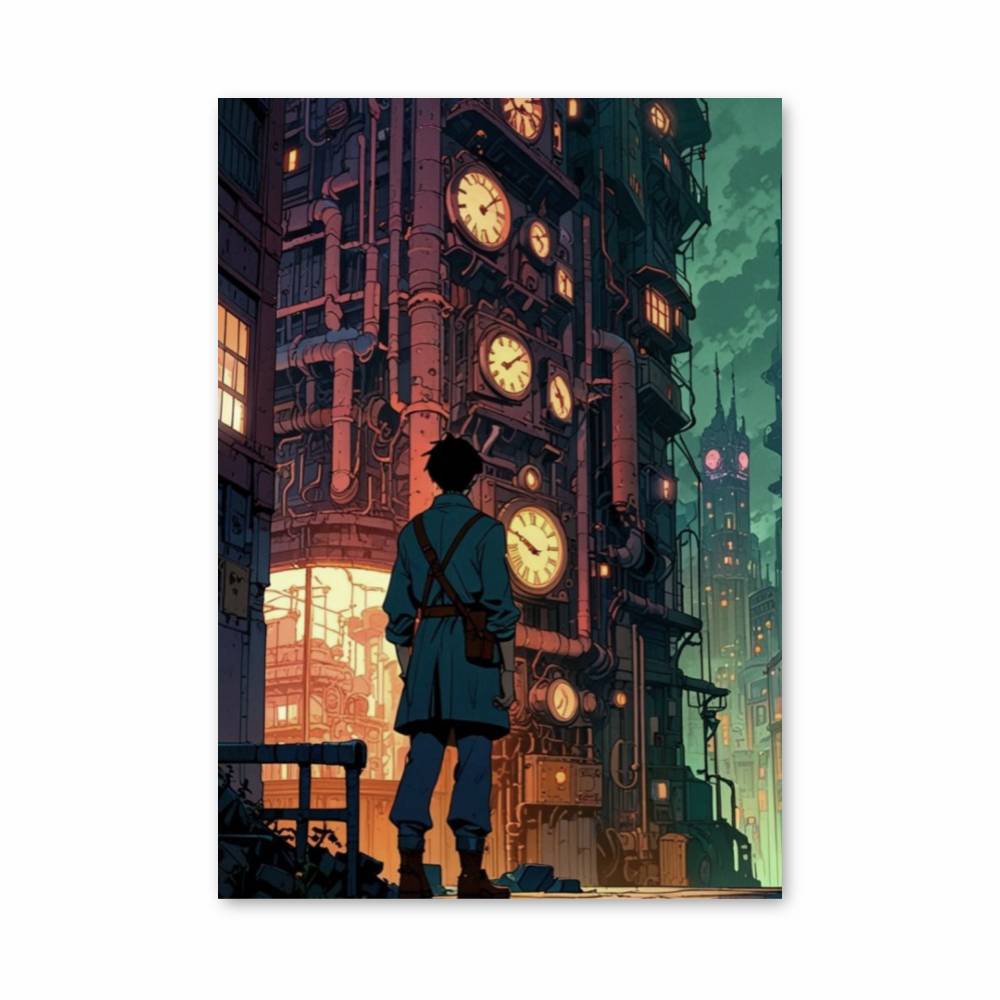 Poster Chronomachie Steampunk