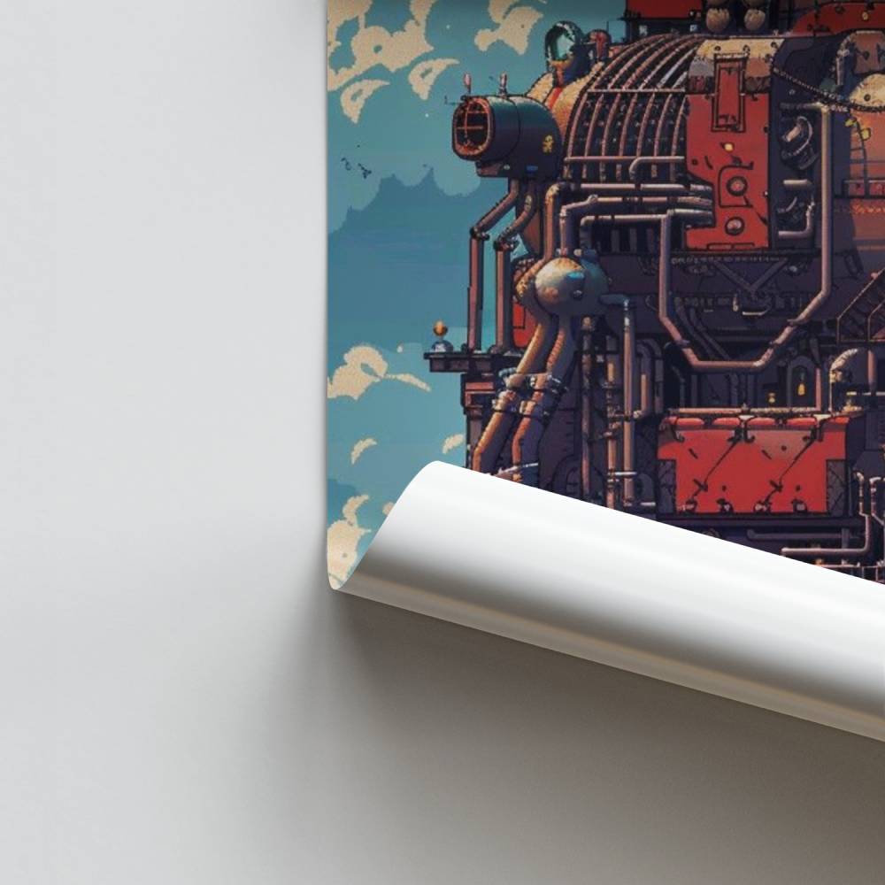 Poster „Mechanismus des Himmels“.