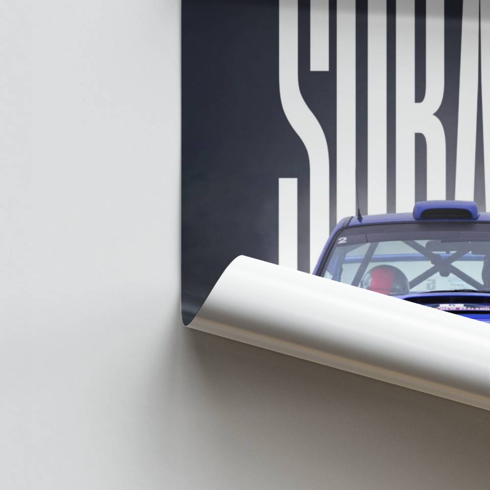 Poster Subaru Rally Sprint