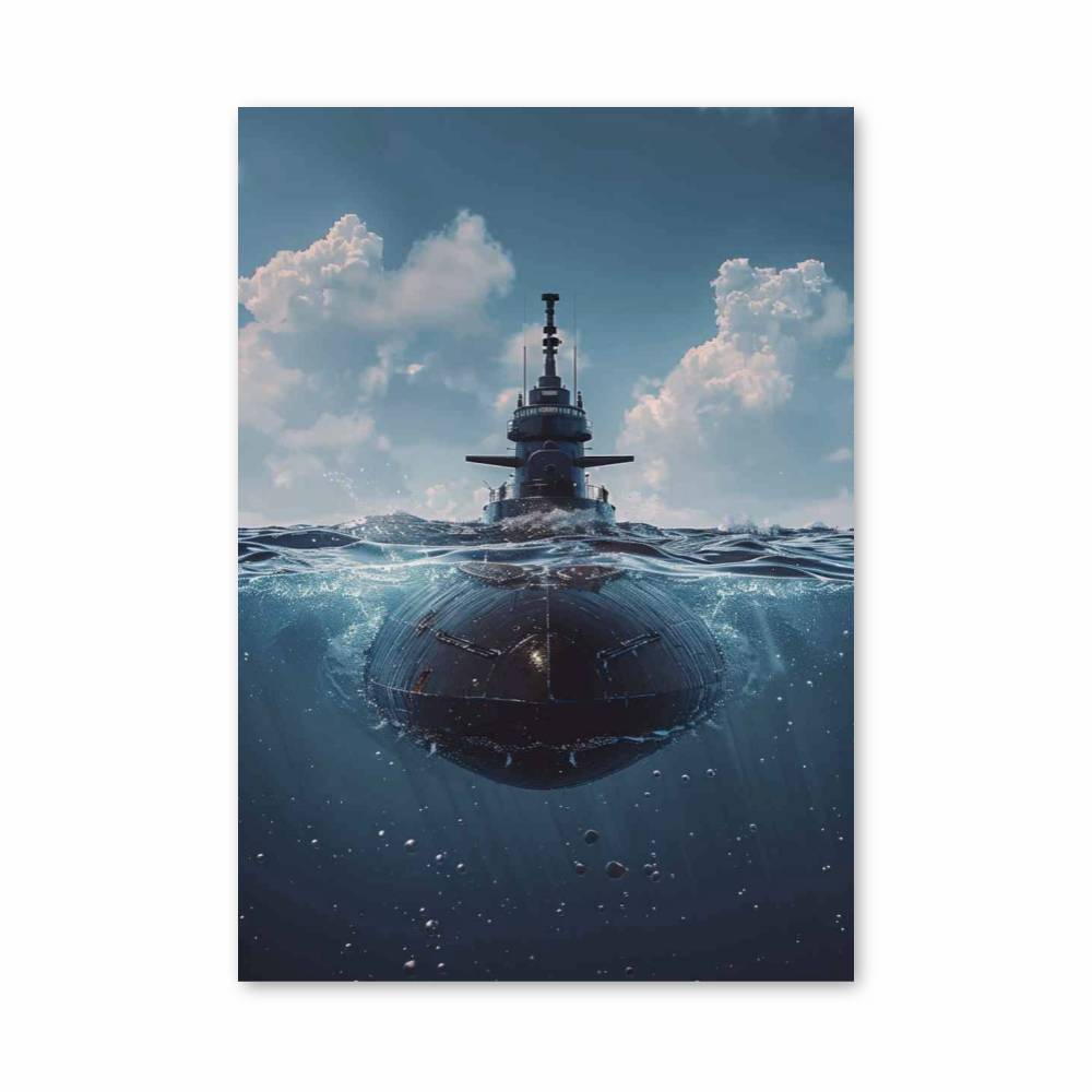 Poster Sous-Marin Majestueux