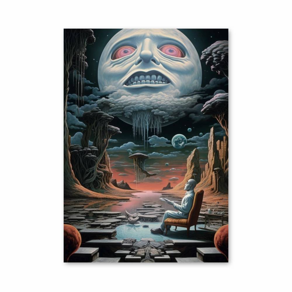 Poster Vision Lunaire