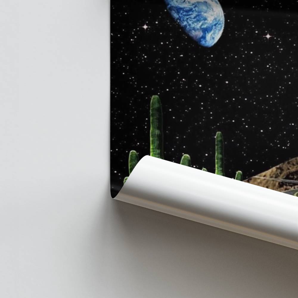 Poster Kosmischer Roadtrip