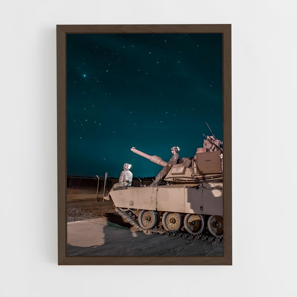 tanks-4 cadre Bois foncé