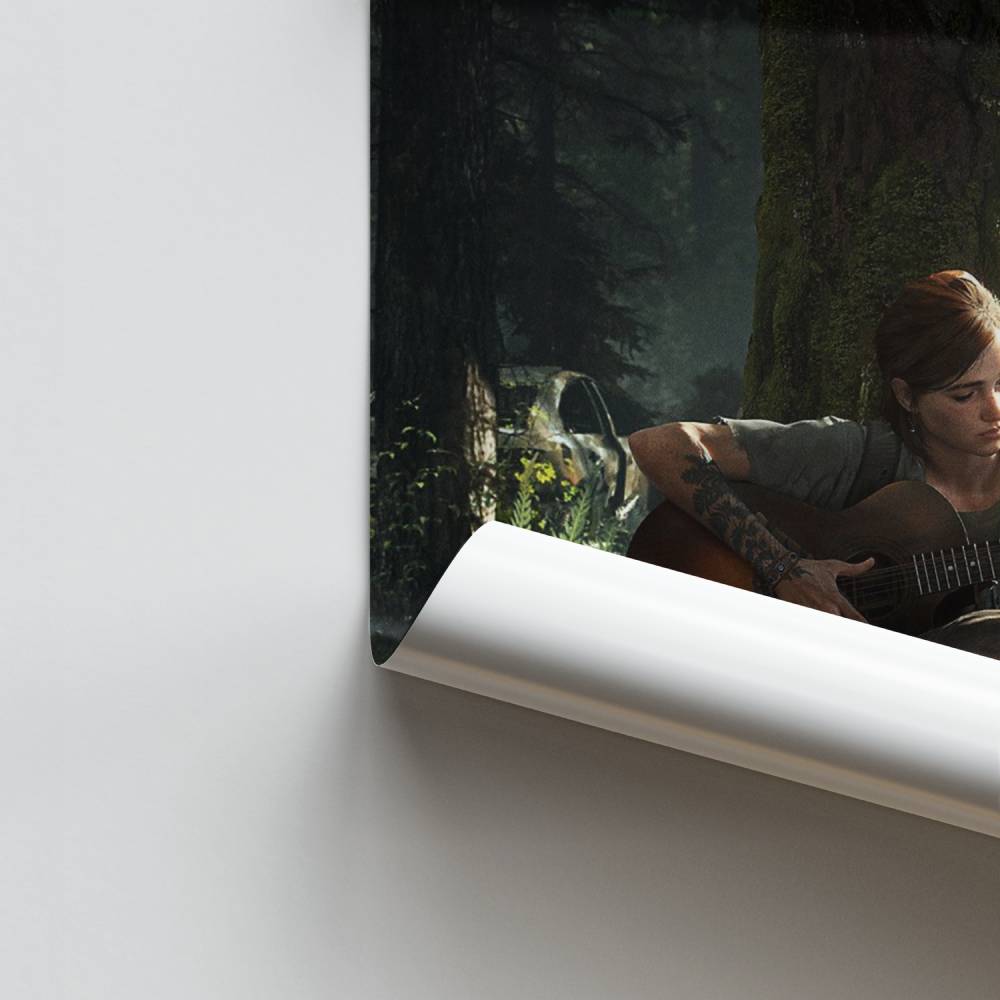 Poster Melodie im Wald