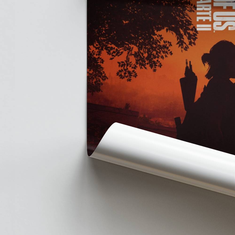 Poster Die letzte von uns Silhouette