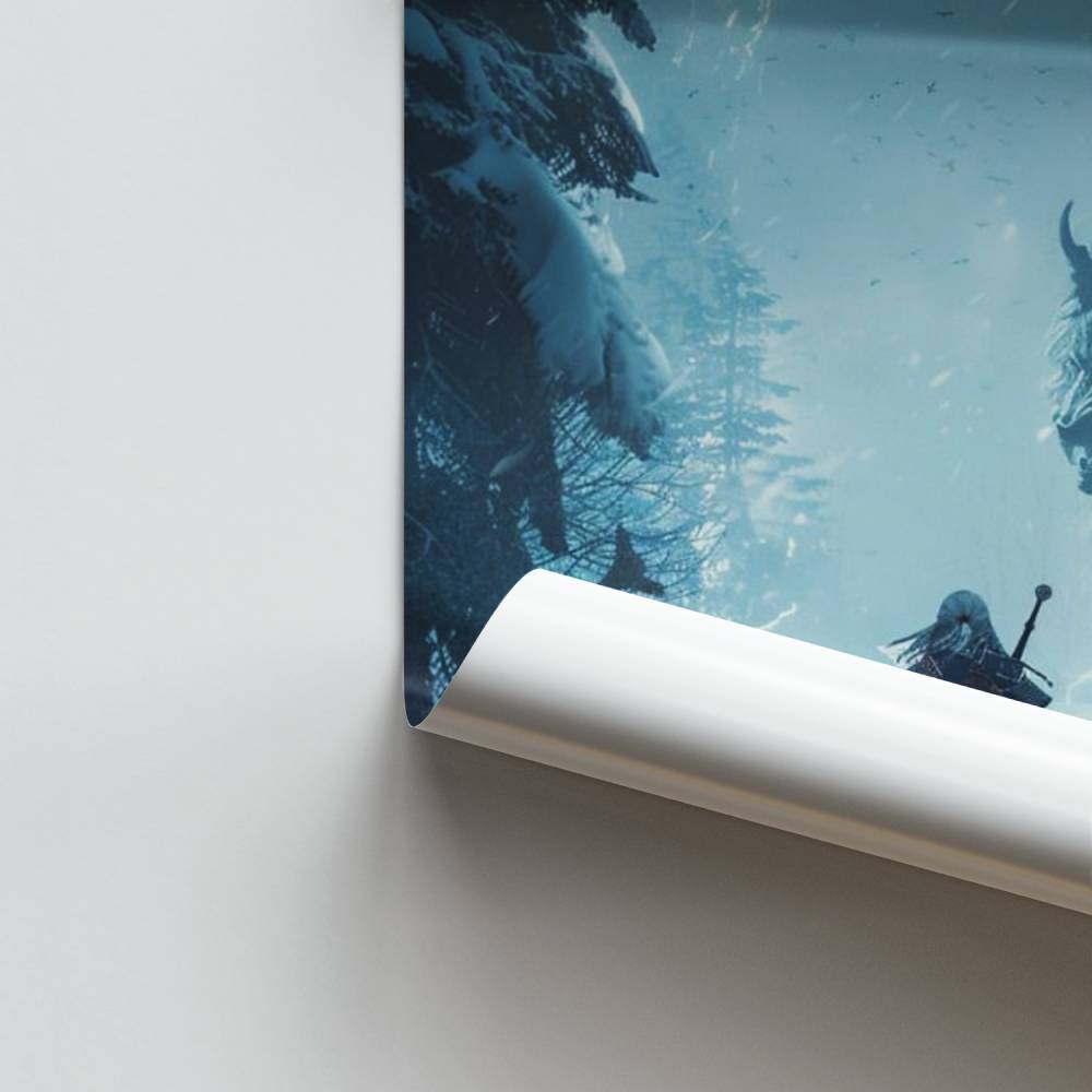 Poster The Witcher Schnee