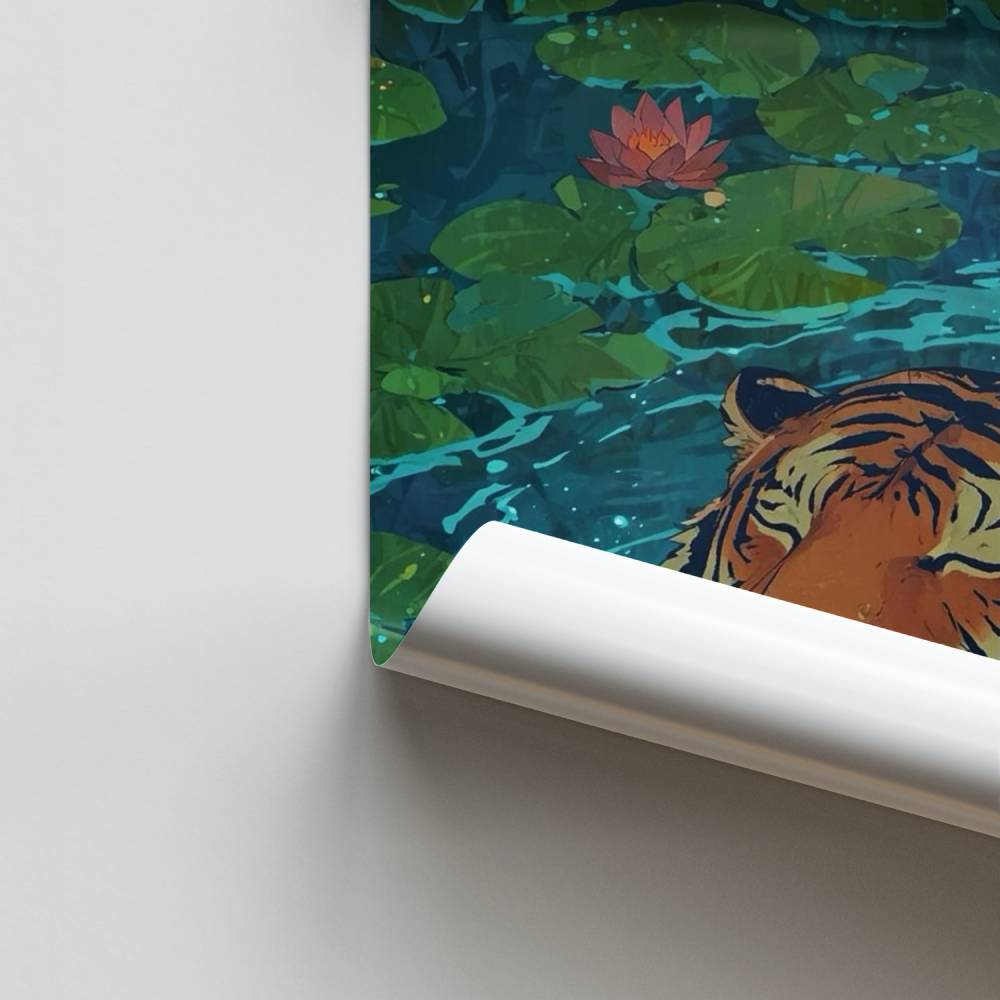 Poster Serenity Tiger