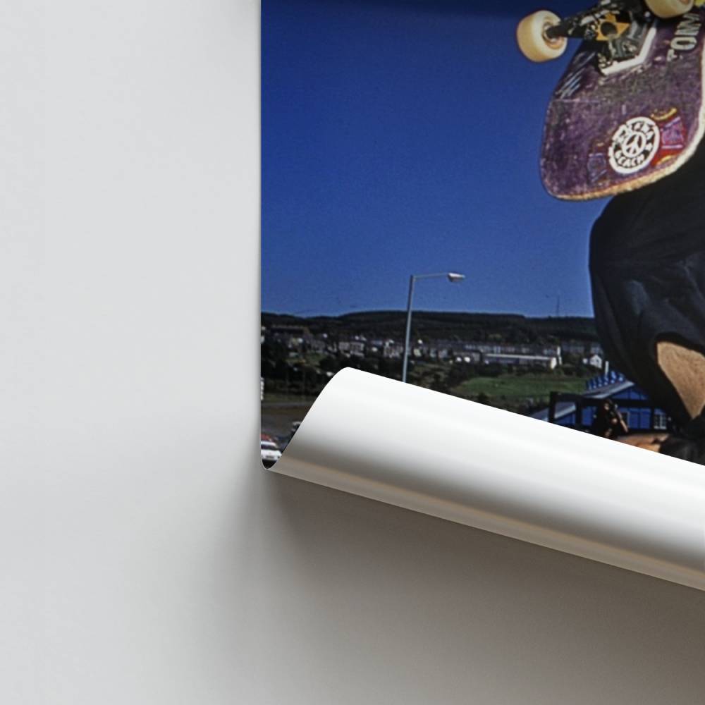 Poster Aerial Skateboard