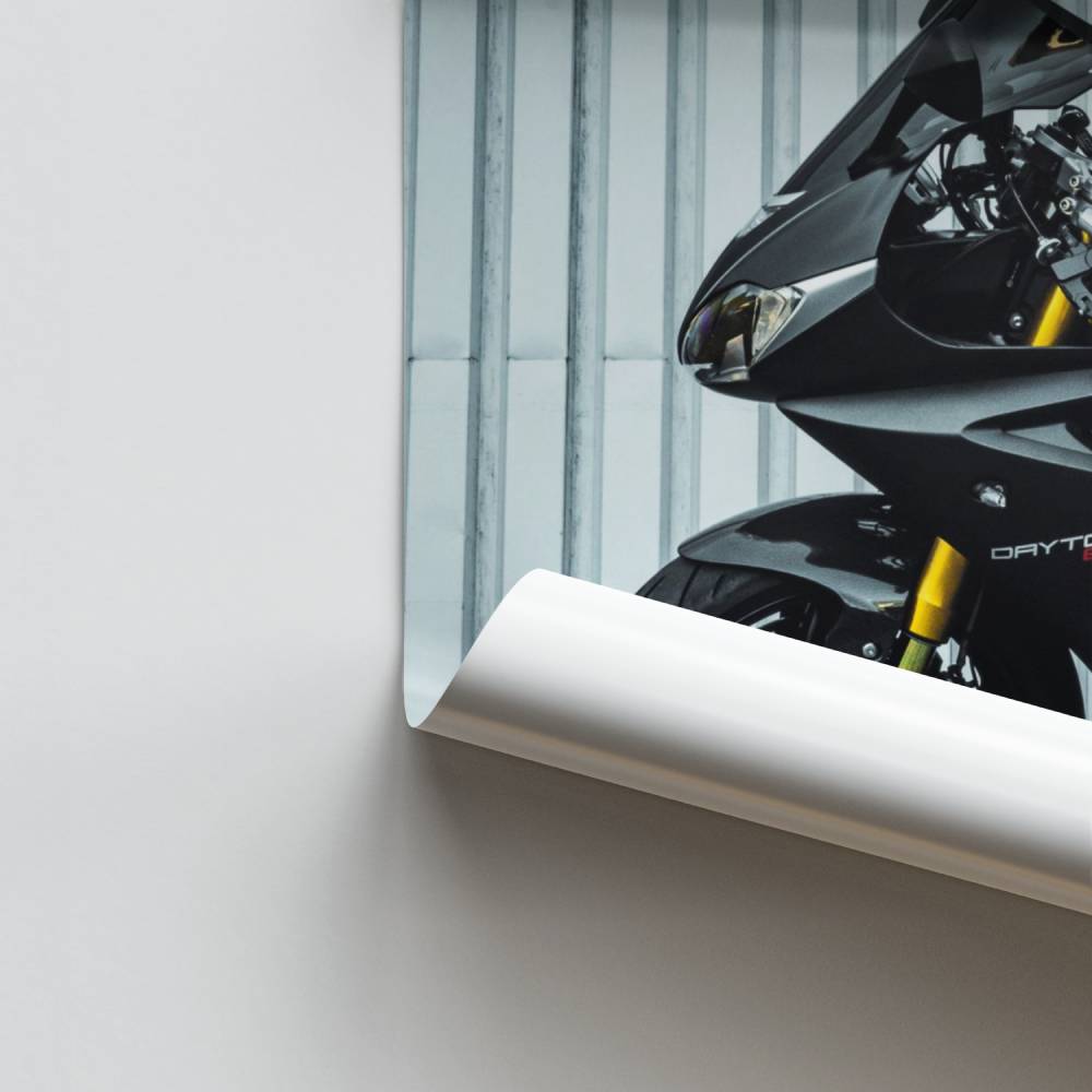 Brillantes Geschwindigkeitsposter