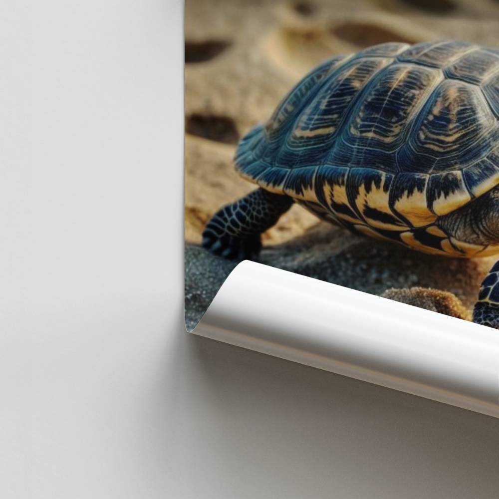 Sandschildkröten-Poster