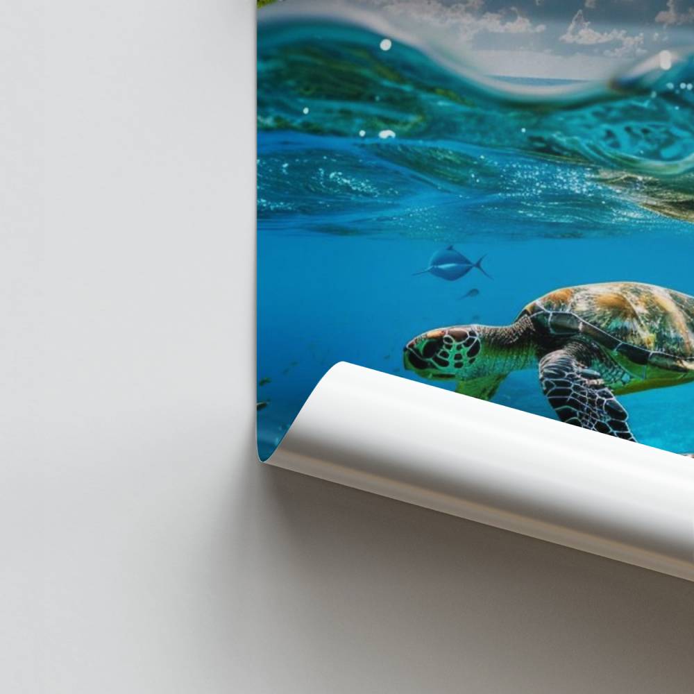 Wasserparadies-Poster