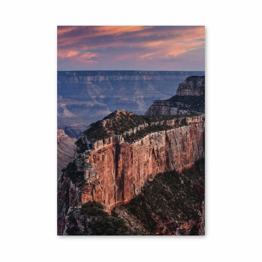 Poster États Unis Falaise