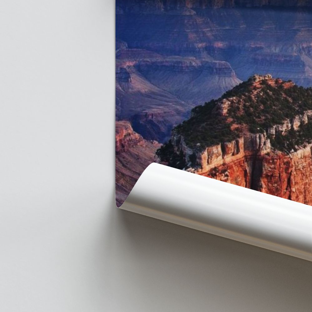 Poster États Unis Falaise