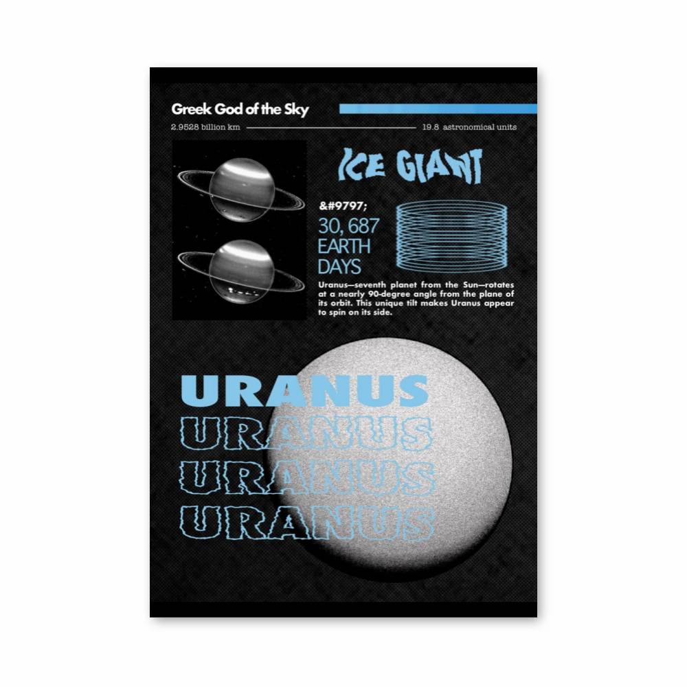 Poster Géant de Glace