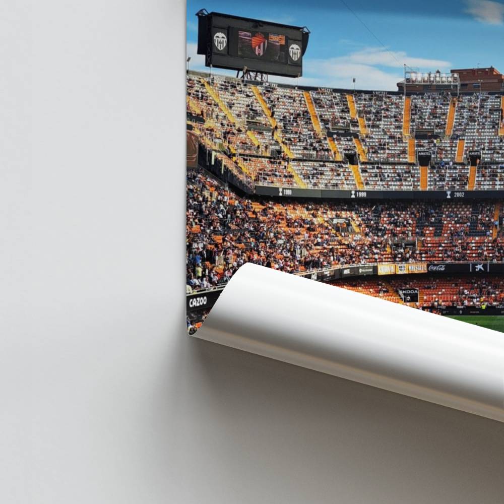 Plakat Mestalla-Stadion