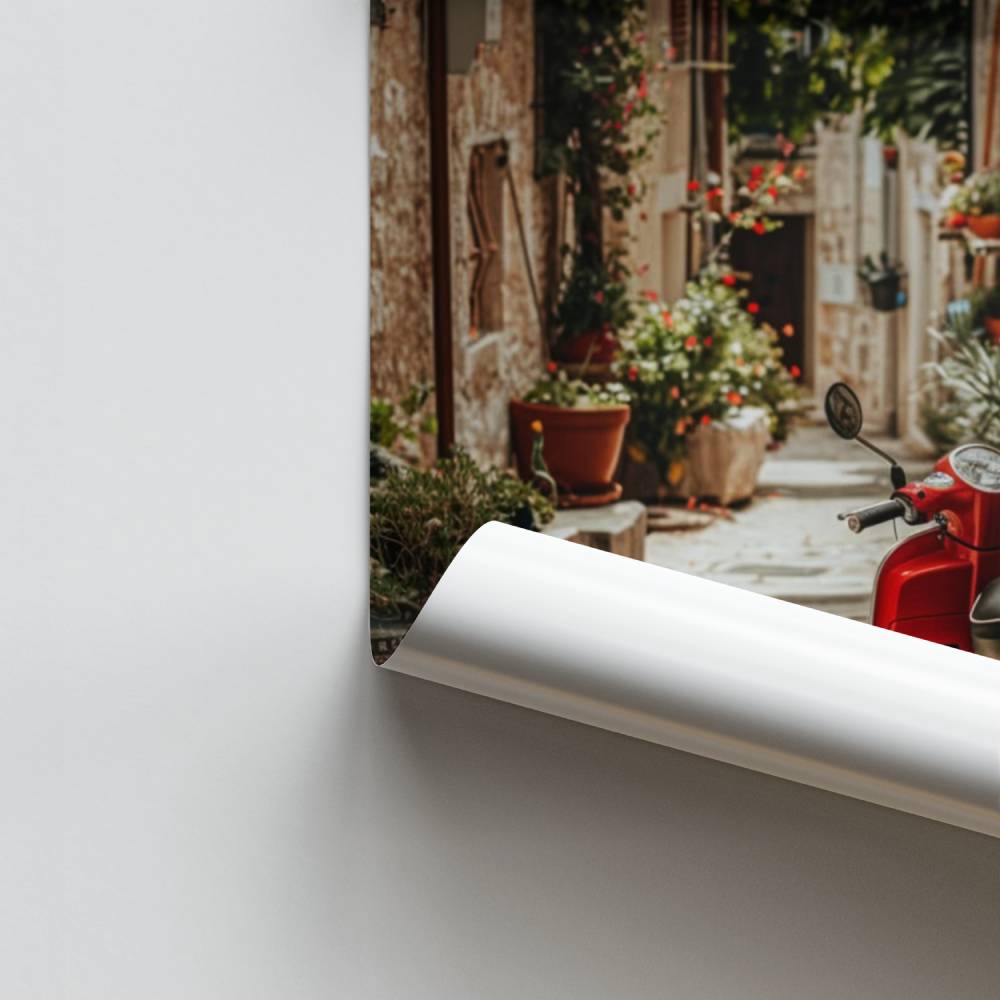 Poster Mittelmeer-Flucht